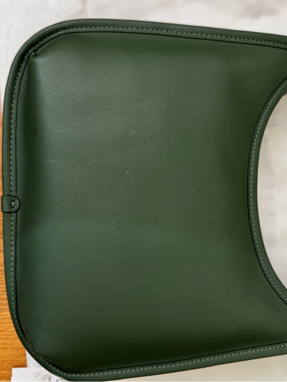 Coach green The Curve shoulder bag EUC with dust bag - Picture 4 of 8